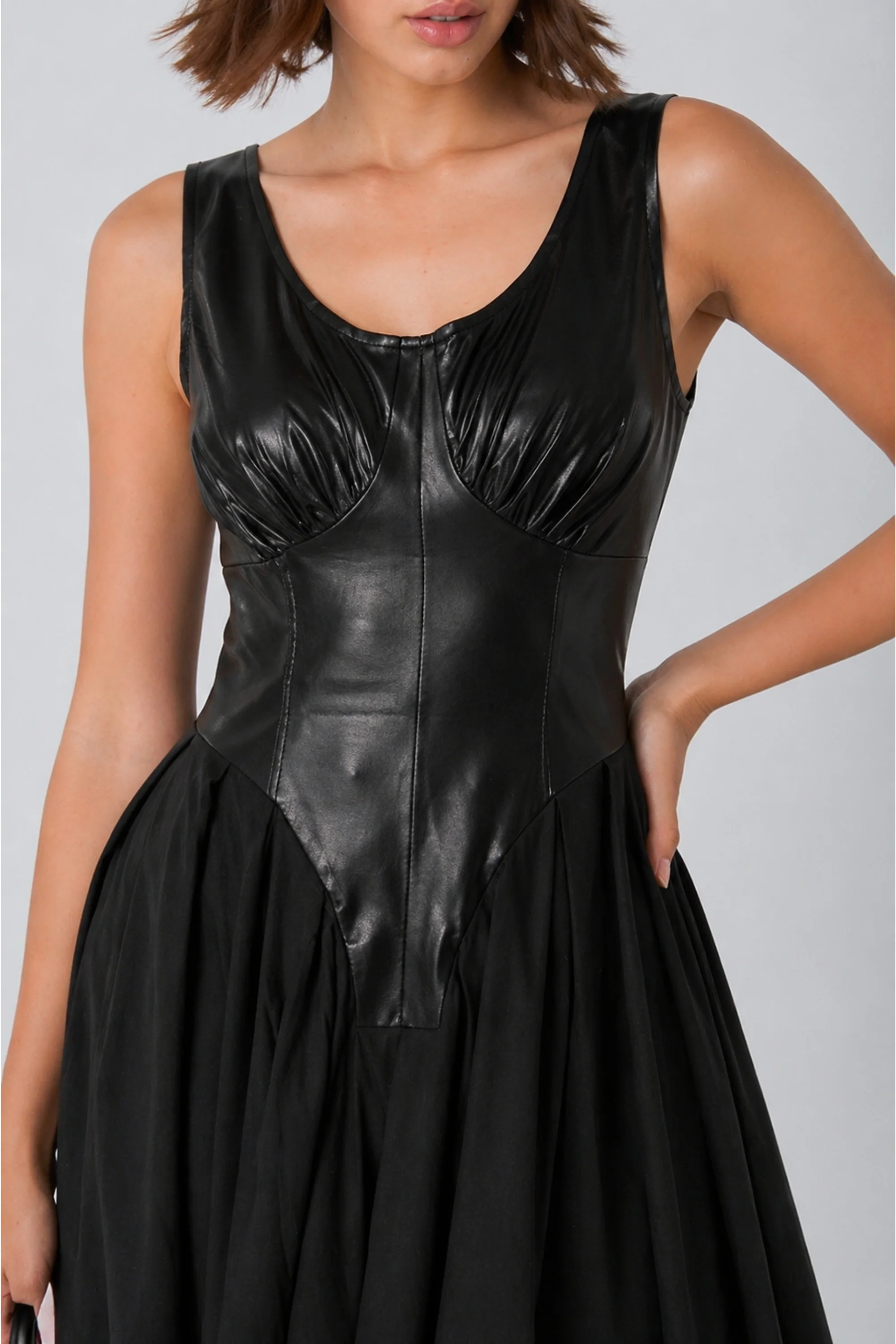 The Harley Flare Corset Dress